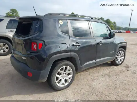 2017 Jeep Renegade Latitude Fwd VIN ZACCJABBXHPG60907 фото 4