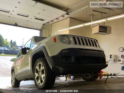 ZACCJBDB0JPH36627 — 2018 Jeep Renegade, Опрокидывание, фото до ремонта