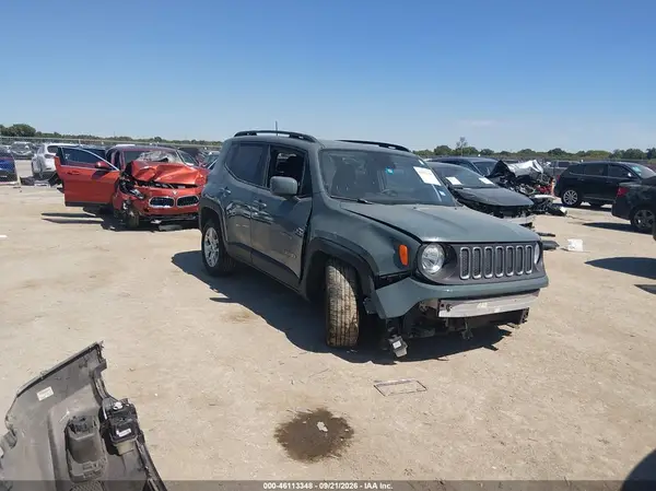 ZACCJABB2JPH07739 — 2018 Jeep Renegade, Передняя часть (Front End), фото до ремонта