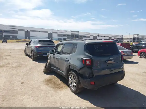 ZACCJABB2JPH07739 — 2018 Jeep Renegade, фото 3 с аукциона IAAI, Передняя часть
