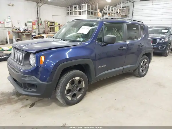 2018 JEEP RENEGADE VIN ZACCJBAB2JPH69391 фото 2