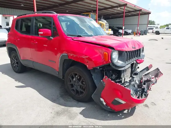 ZACNJBBB1KPK24627 — 2019 Jeep Renegade, Передняя часть (Front End), фото до ремонта