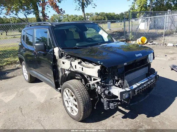 ZACNJBAB6KPK91130 — 2019 Jeep Renegade, Передняя часть (Front End), фото до ремонта