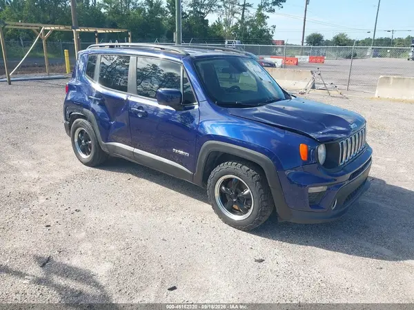 ZACNJABB4KPK87554 — 2019 Jeep Renegade, Задняя часть (Rear), фото до ремонта
