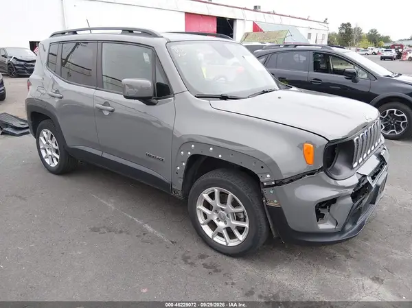 ZACNJBBB9KPK49176 — 2019 Jeep Renegade, Передняя часть (Front End), фото до ремонта