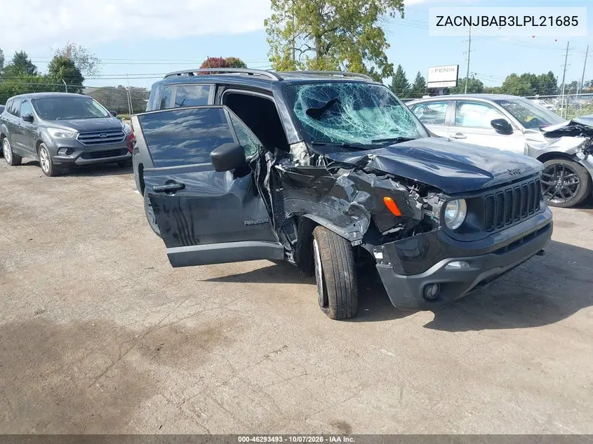 2020 Jeep Renegade Upland 4X4 VIN ZACNJBAB3LPL21685 фото 2