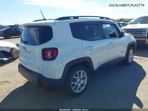2020 Jeep Renegade Latitude Fwd VIN ZACNJABB7LPL42774 фото 4
