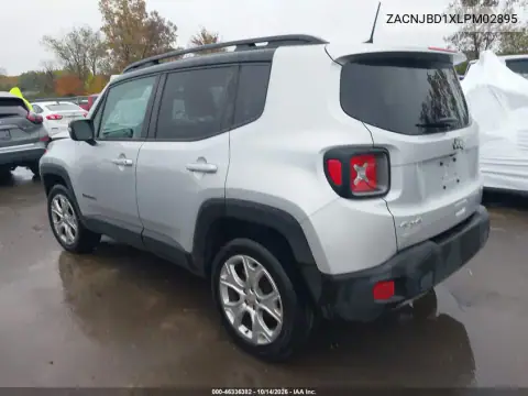 ZACNJBD1XLPM02895 — 2020 Jeep Renegade, фото 3 с аукциона IAAI, Повреждение двигателя