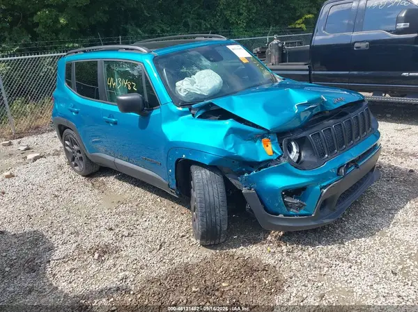 ZACNJCBB6MPM96910 — 2021 Jeep Renegade, Передняя часть (Front End), фото до ремонта