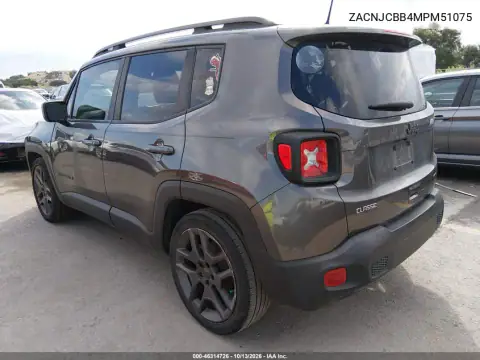 ZACNJCBB4MPM51075 — 2021 Jeep Renegade, фото 4 с аукциона IAAI, Не указано