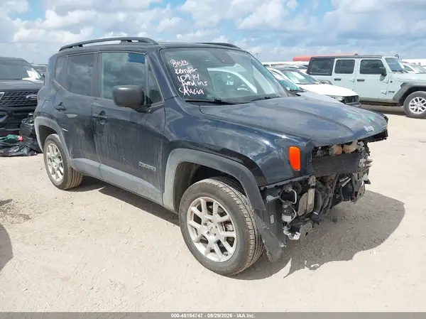 ZACNJDB14NPN87253 — 2022 Jeep Renegade, Передняя часть (Front End), фото до ремонта