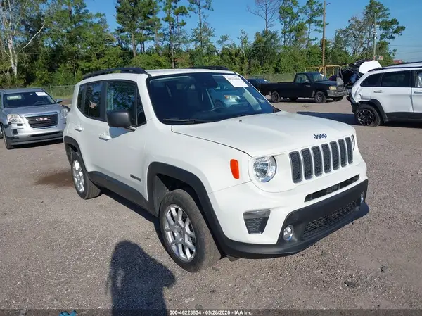 ZACNJDB11NPN67591 — 2022 Jeep Renegade, Естественный износ (Normal Wear & Tear), фото до ремонта