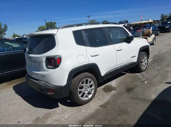 2022 JEEP RENEGADE VIN ZACNJDB11NPN73004 фото 4
