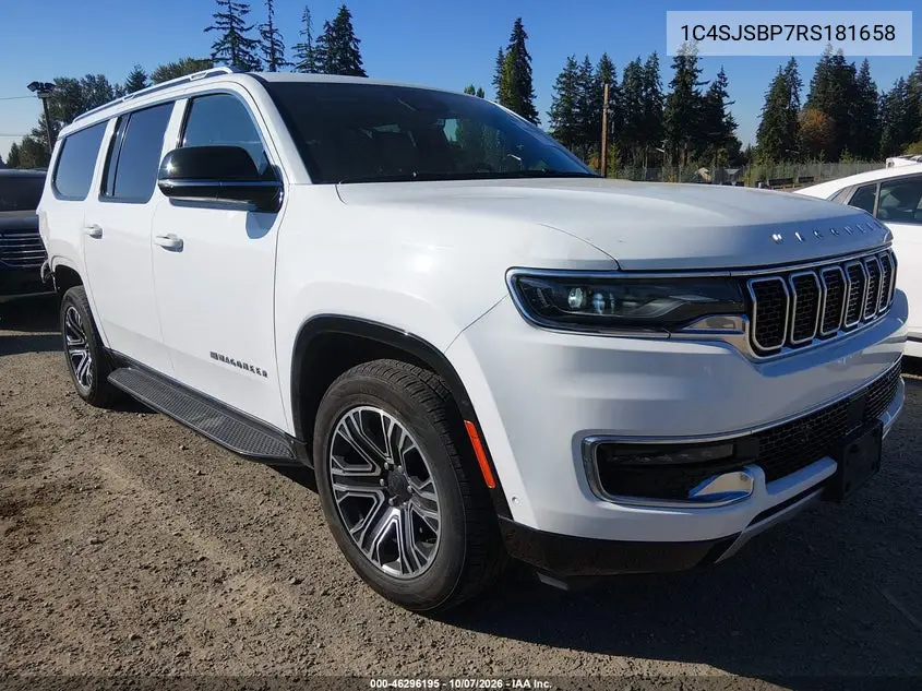 2024 Jeep Wagoneer L Series Ii 4X4 VIN 1C4SJSBP7RS181658 фото 2