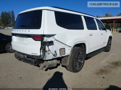 2024 Jeep Wagoneer L Series Ii 4X4 VIN 1C4SJSBP7RS181658 фото 5