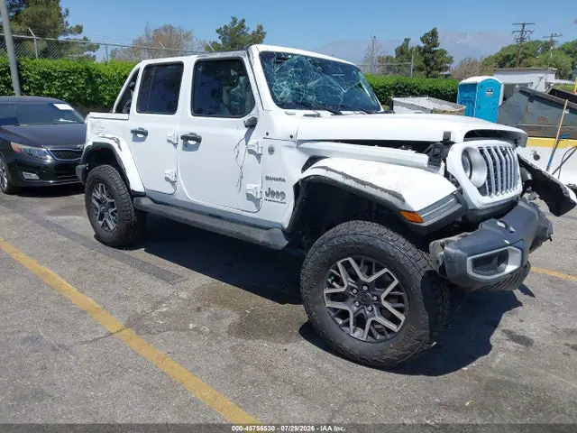 1C4PJXEN4RW106440 — 2024 Jeep Wrangler 4-Door Sahara 4X4, Опрокидывание (Rollover), фото до ремонта