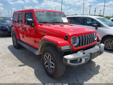 1C4PJXEN2SW634158 — 2025 Jeep Wrangler 4-Door Sahara 4X4, Подтопление (Flood), фото до ремонта