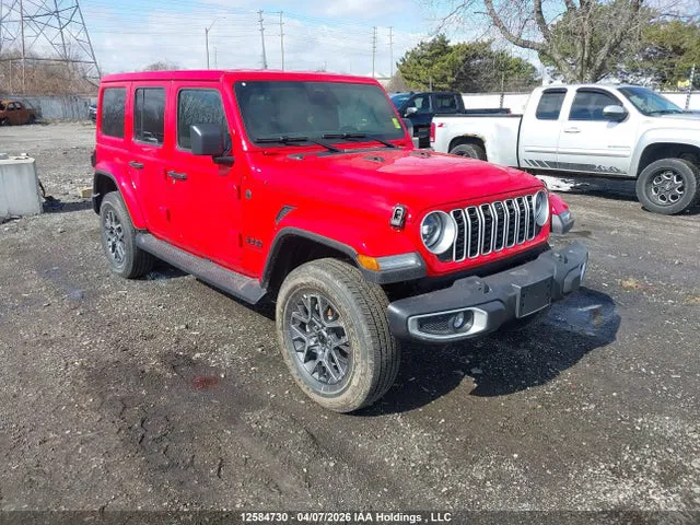 2026 Jeep Wrangler 4-door Sahara VIN 1C4PJXEG7TW208873 фото 1