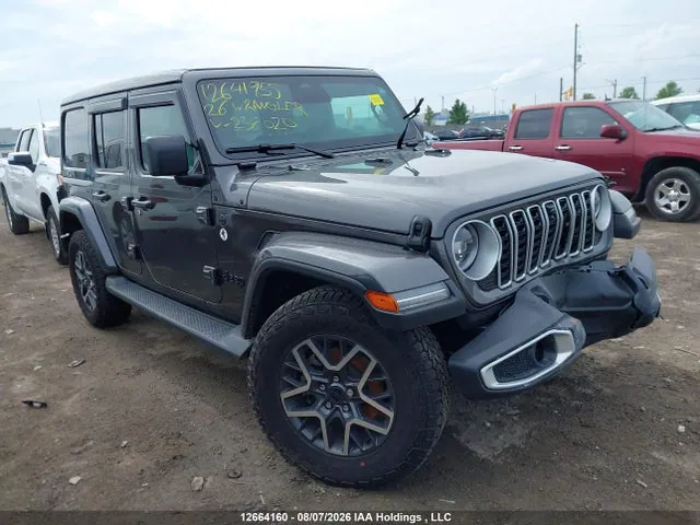 2026 Jeep Wrangler 4-door Sahara VIN 1C4PJXEG5TW238020 фото 1