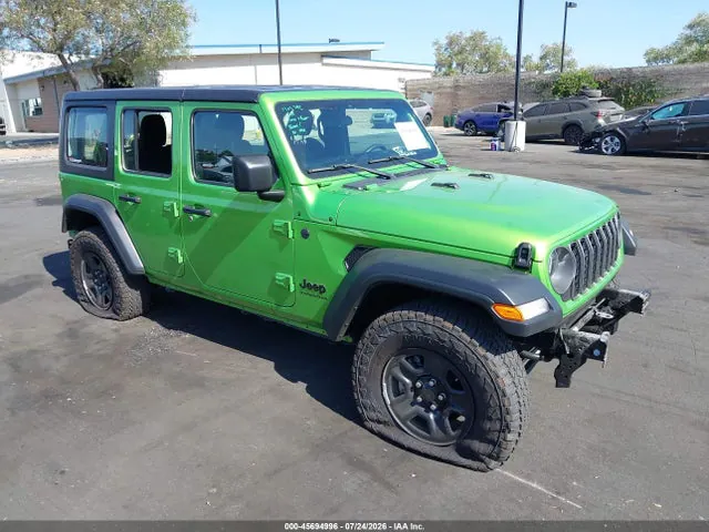 2025 Jeep Wrangler 4-door Sport 4x4 VIN 1C4PJXDGXSW548454 фото 1