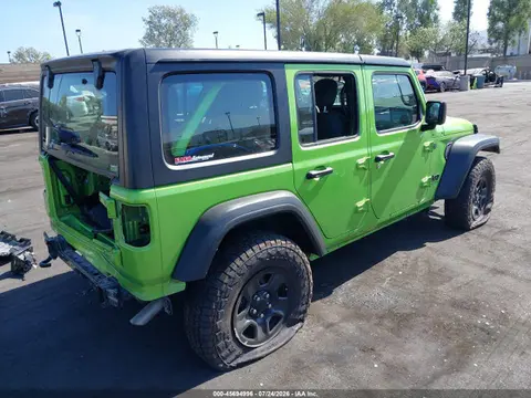 2025 Jeep Wrangler 4-door Sport 4x4 VIN 1C4PJXDGXSW548454 фото 4