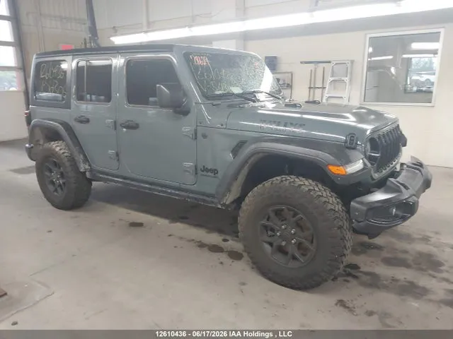 2025 Jeep Wrangler 4-door Willys VIN 1C4PJXDG5SW561306 фото 1