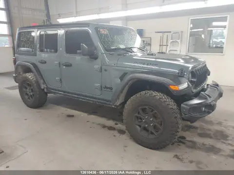 1C4PJXDG5SW561306 — 2025 Jeep Wrangler 4-Door Willys, Угон (Theft), фото до ремонта