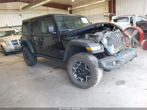 1C4JJXR65PW556054 — 2023 Jeep Wrangler 4XE Rubicon 4X4, Передняя часть слева (Left Front), фото до ремонта