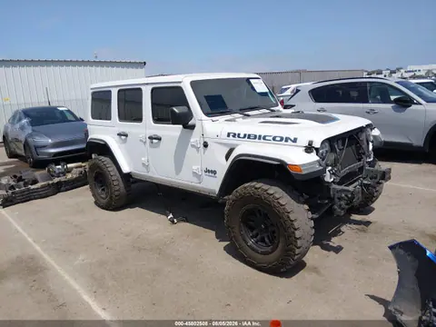 1C4JJXR68MW863990 — 2021 Jeep Wrangler 4XE Unlimited Rubicon 4X4, Задняя часть (Rear), фото до ремонта