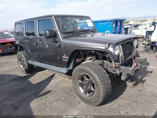 2018 Jeep Wrangler Jk Unlimited Sport S 4x4 VIN 1C4BJWDGXJL818609 фото 1
