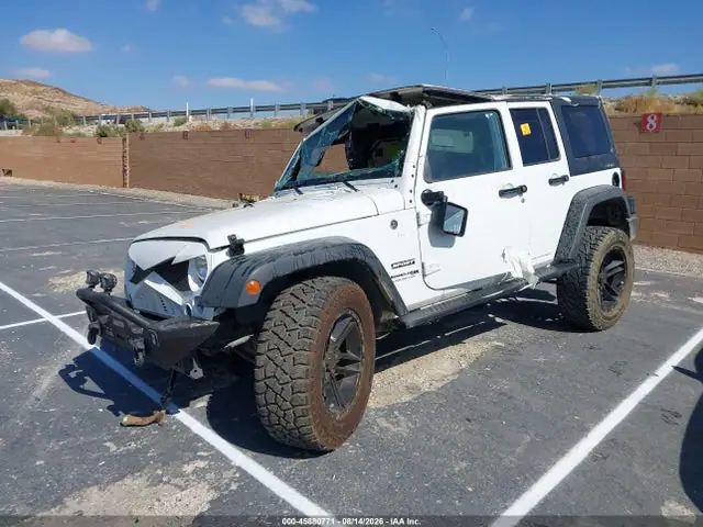 1C4BJWDG0JL882271 — 2018 Jeep Wrangler Jk Unlimited Sport S 4X4, фото 2 с аукциона IAAI 14.10.2026, Опрокидывание