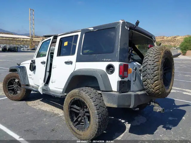 1C4BJWDG0JL882271 — 2018 Jeep Wrangler Jk Unlimited Sport S 4X4, фото 3 с аукциона IAAI 14.10.2026, Опрокидывание