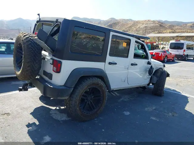 1C4BJWDG0JL882271 — 2018 Jeep Wrangler Jk Unlimited Sport S 4X4, фото 4 с аукциона IAAI 14.10.2026, Опрокидывание