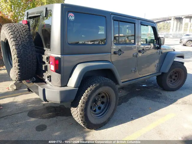 1C4BJWDG6JL810300 — 2018 Jeep Wrangler Jk Unlimited Sport, фото 4 с аукциона IAAI 14.10.2026, Передняя часть