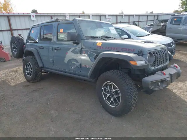 1C4PJXFN8TW270490 Jeep Wrangler Rubicon 4X4 2026 — повреждение Задняя часть слева, фото до ремонта