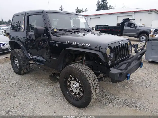 1C4BJWCG1FL527215 — 2015 Jeep Wrangler Rubicon, Правый бок (Right Side), фото до ремонта