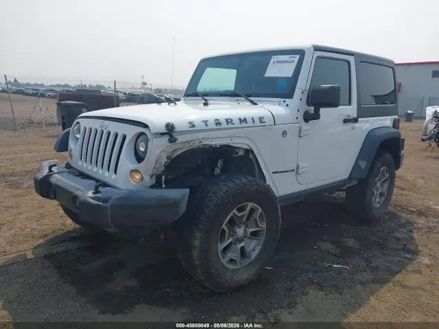 1C4BJWCG6GL180465 — 2016 Jeep Wrangler Rubicon, фото 2 с аукциона IAAI 29.09.2026, Передняя часть слева