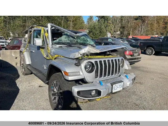 1C4JJXP68PW521706 — 2023 Jeep Wrangler Sahara 4XE, Повреждения со всех сторон (All Over), фото до ремонта
