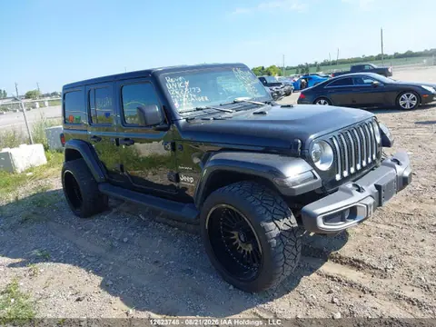1C4HJXENXPW631875 — 2023 Jeep Wrangler Sahara, Угон (Theft), фото до ремонта