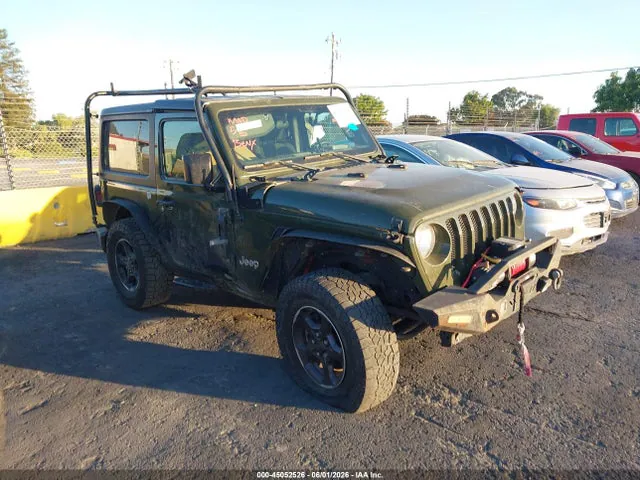 2020 Jeep Wrangler Sport S 4x4 VIN 1C4GJXAN8LW339511 фото 1
