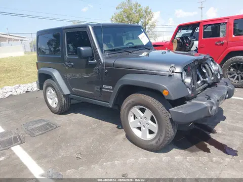 1C4AJWAGXGL151355 — 2016 Jeep Wrangler Sport, Передняя часть (Front End), фото до ремонта