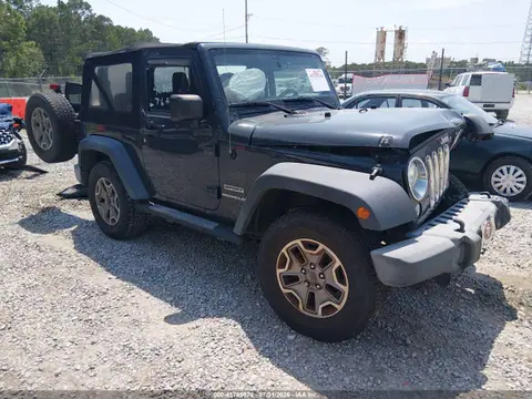 1C4AJWAG9HL519073 — 2017 Jeep Wrangler Sport, Передняя часть (Front End), фото до ремонта