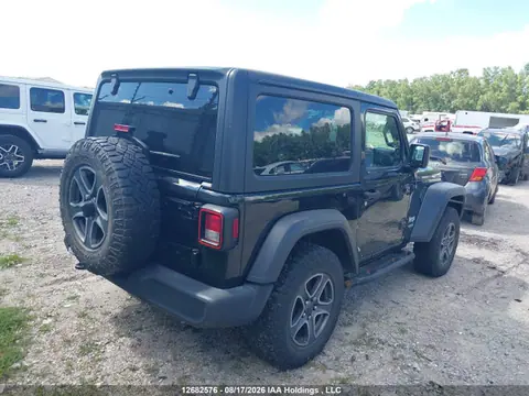 2019 Jeep Wrangler Sport VIN 1C4GJXAG4KW597959 фото 4