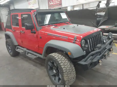 1C4BJWDG7HL651071 — 2017 Jeep Wrangler Unlimited Big Bear 4X4, Передняя часть слева (Left Front), фото до ремонта