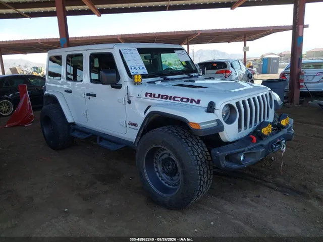 2018 Jeep Wrangler Unlimited Rubicon 4x4 VIN 1C4HJXFG2JW172848 фото 1