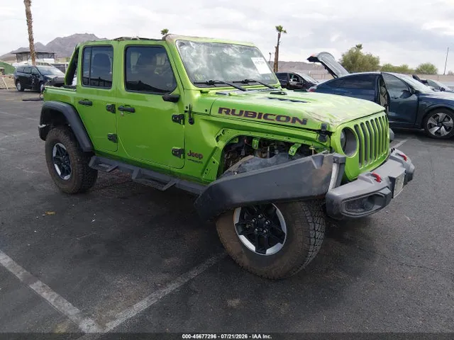 2019 Jeep Wrangler Unlimited Rubicon 4x4 VIN 1C4HJXFGXKW564753 фото 1