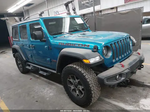 1C4HJXFG1KW676728 — 2019 Jeep Wrangler Unlimited Rubicon 4X4, Левый бок (Left Side), фото до ремонта