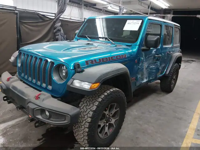 2019 Jeep Wrangler Unlimited Rubicon 4x4 VIN 1C4HJXFG1KW676728 фото 2