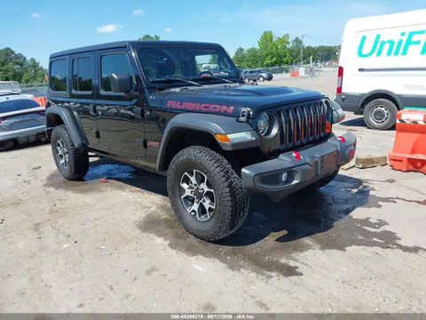 1C4HJXFN2MW656358 — 2021 Jeep Wrangler Unlimited Rubicon 4X4, Задняя часть (Rear), фото до ремонта