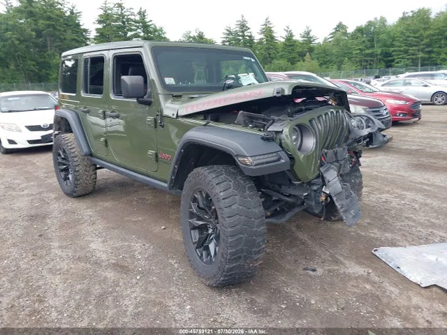 2021 Jeep Wrangler Unlimited Rubicon 4x4 VIN 1C4HJXFG0MW843681 фото 1